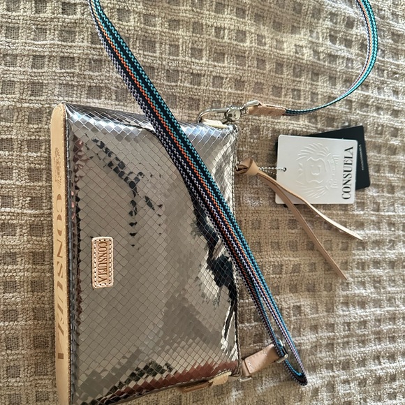 Consuela Kyle Metallic KYLE MIDTOWN CROSSBODY
PLUS Kyle Pouch.